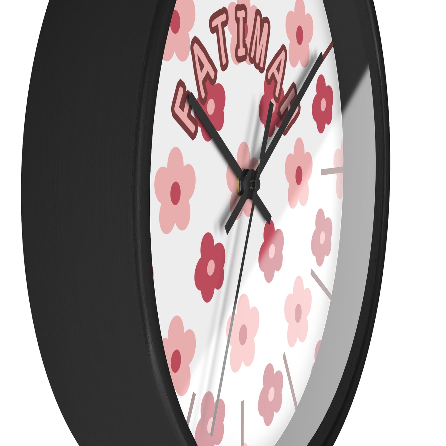 Custom Islamic Wall Clock for Kids - Personalized Name - Muslim Home Decor