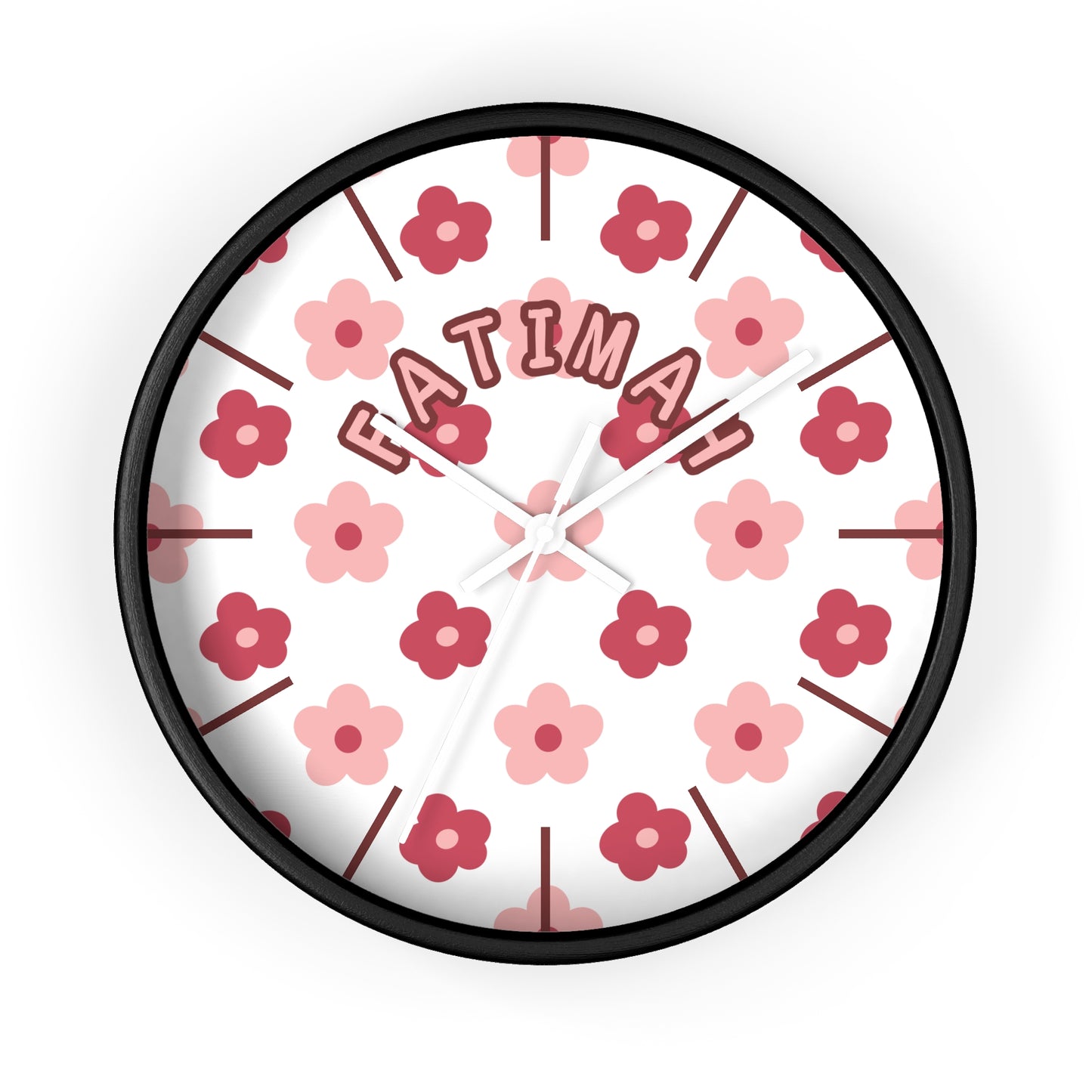 Custom Islamic Wall Clock for Kids - Personalized Name - Muslim Home Decor