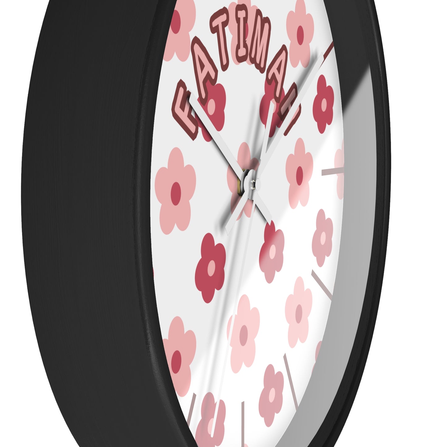 Custom Islamic Wall Clock for Kids - Personalized Name - Muslim Home Decor