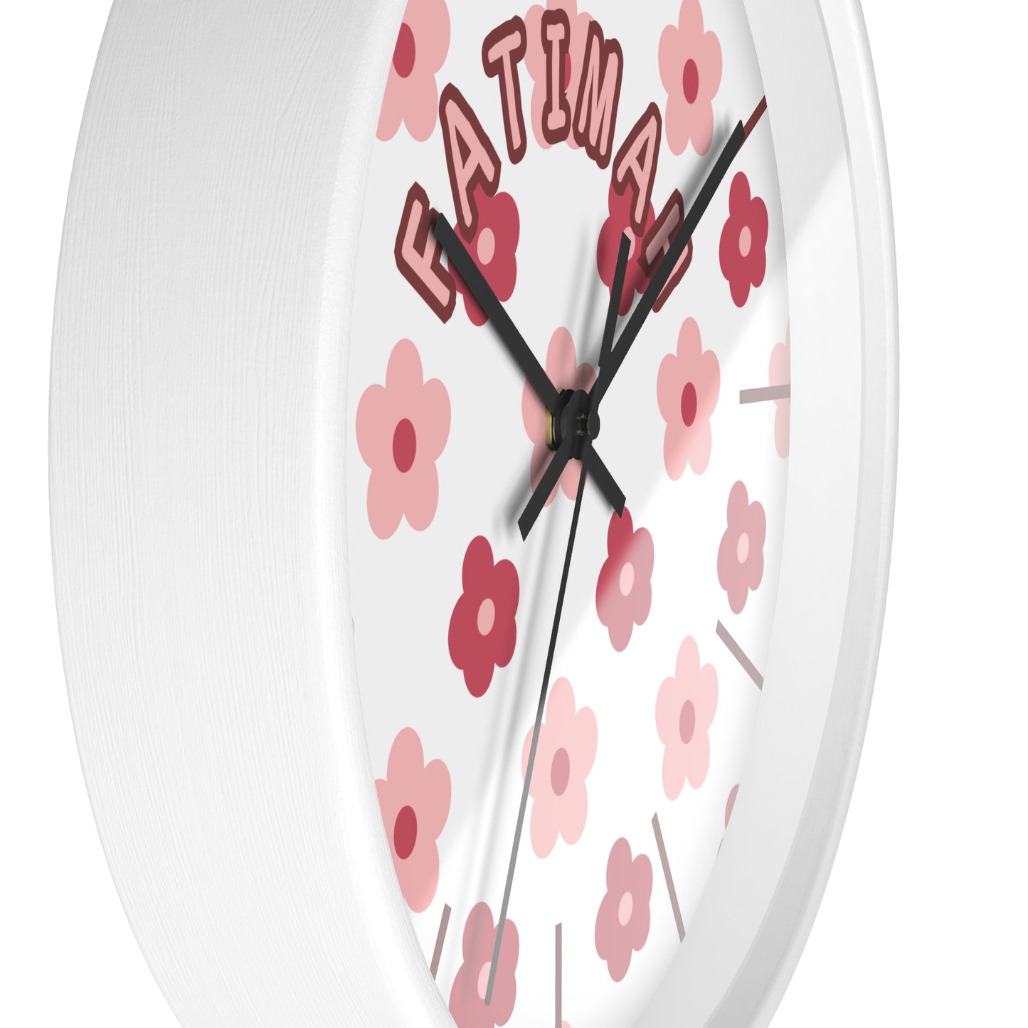 Custom Islamic Wall Clock for Kids - Personalized Name - Muslim Home Decor