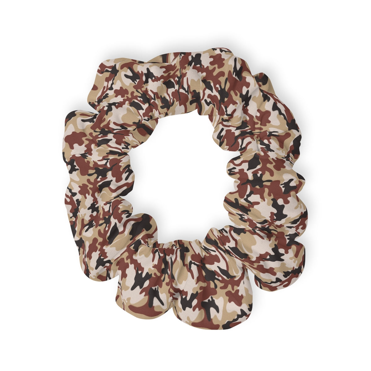 Camouflage Scrunchie - 7 Camo Colors - Soft, Stretchy & Stylish