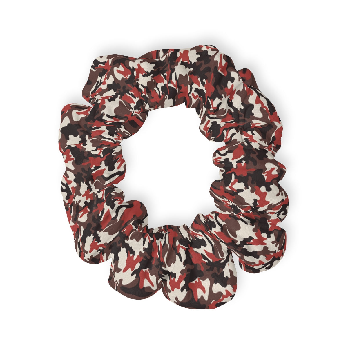 Camouflage Scrunchie - 7 Camo Colors - Soft, Stretchy & Stylish