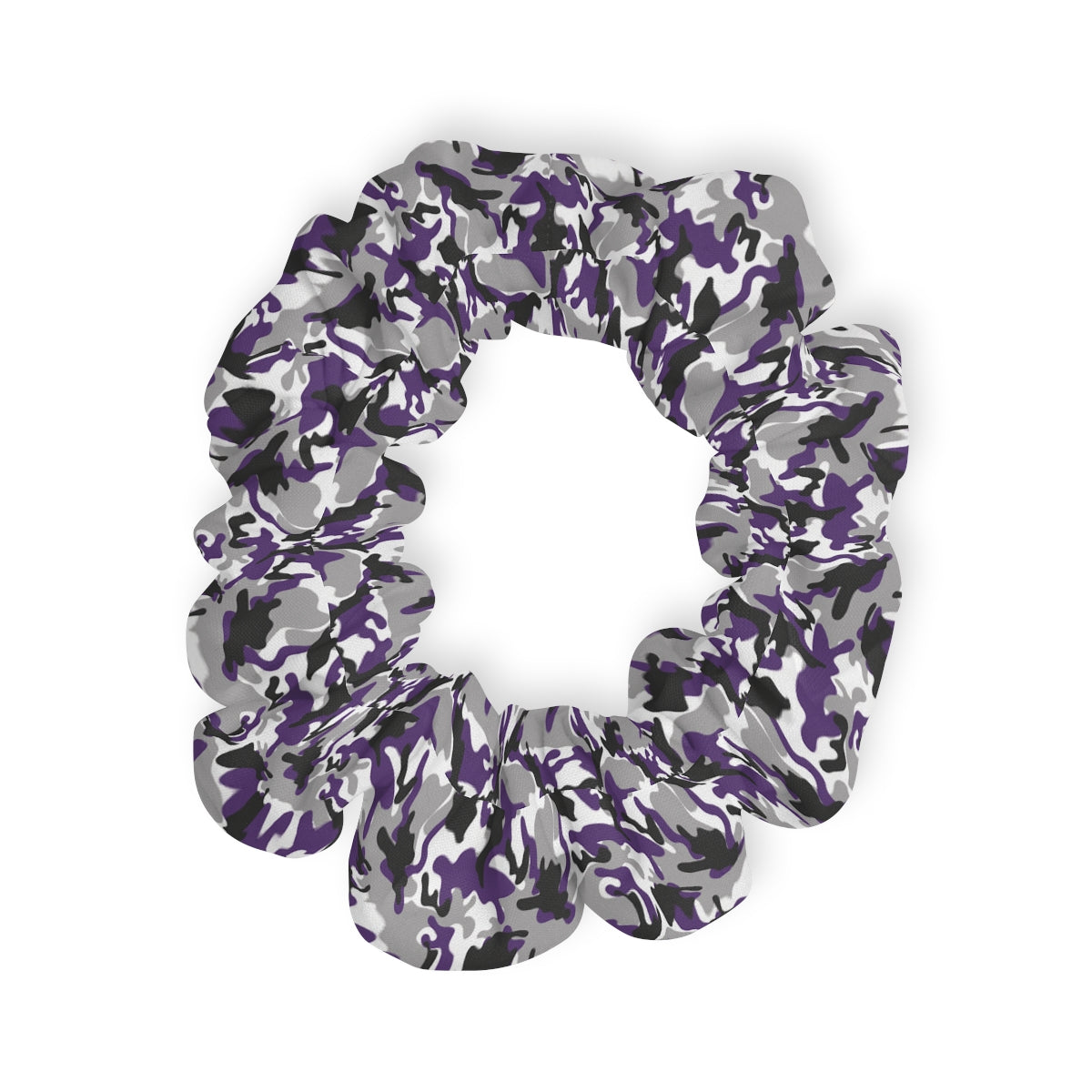 Camouflage Scrunchie - 7 Camo Colors - Soft, Stretchy & Stylish