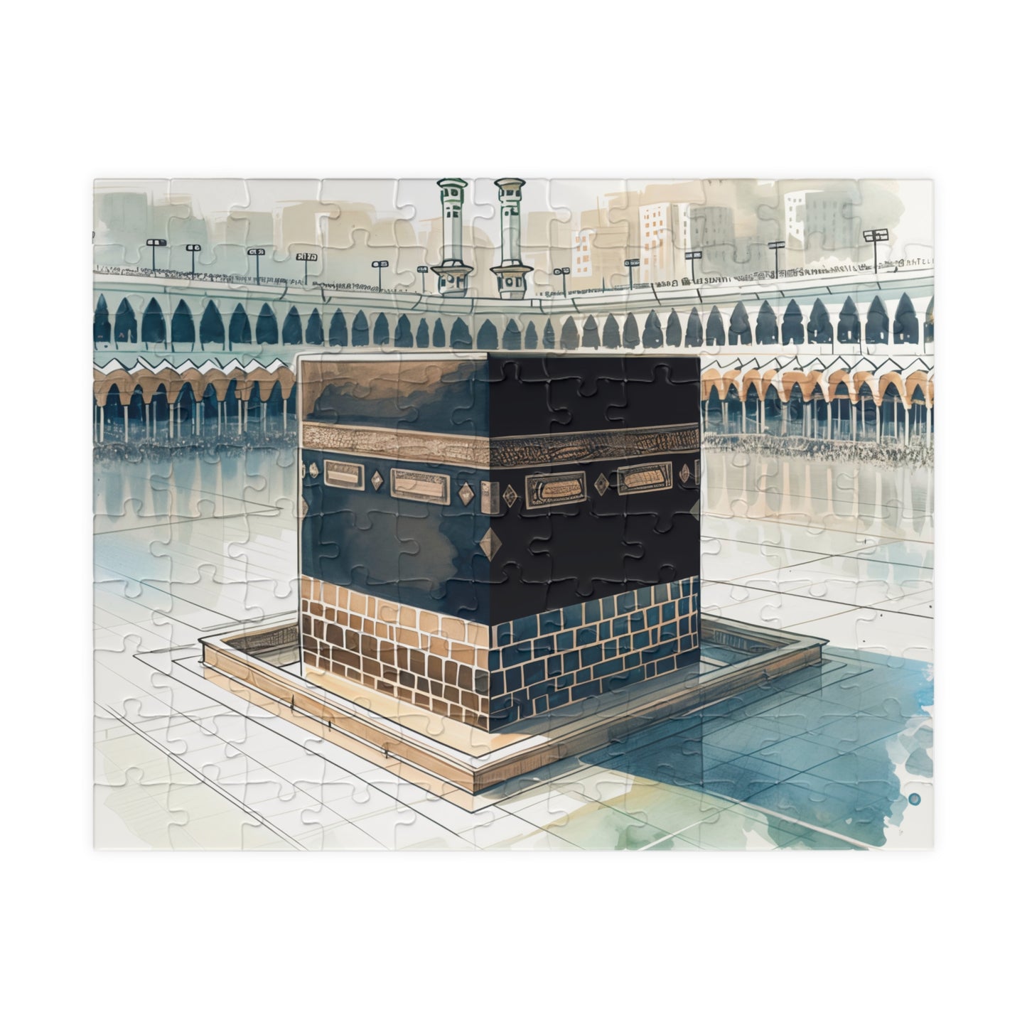 Islamic Puzzle with Kabah Illustration 110 Pieces 