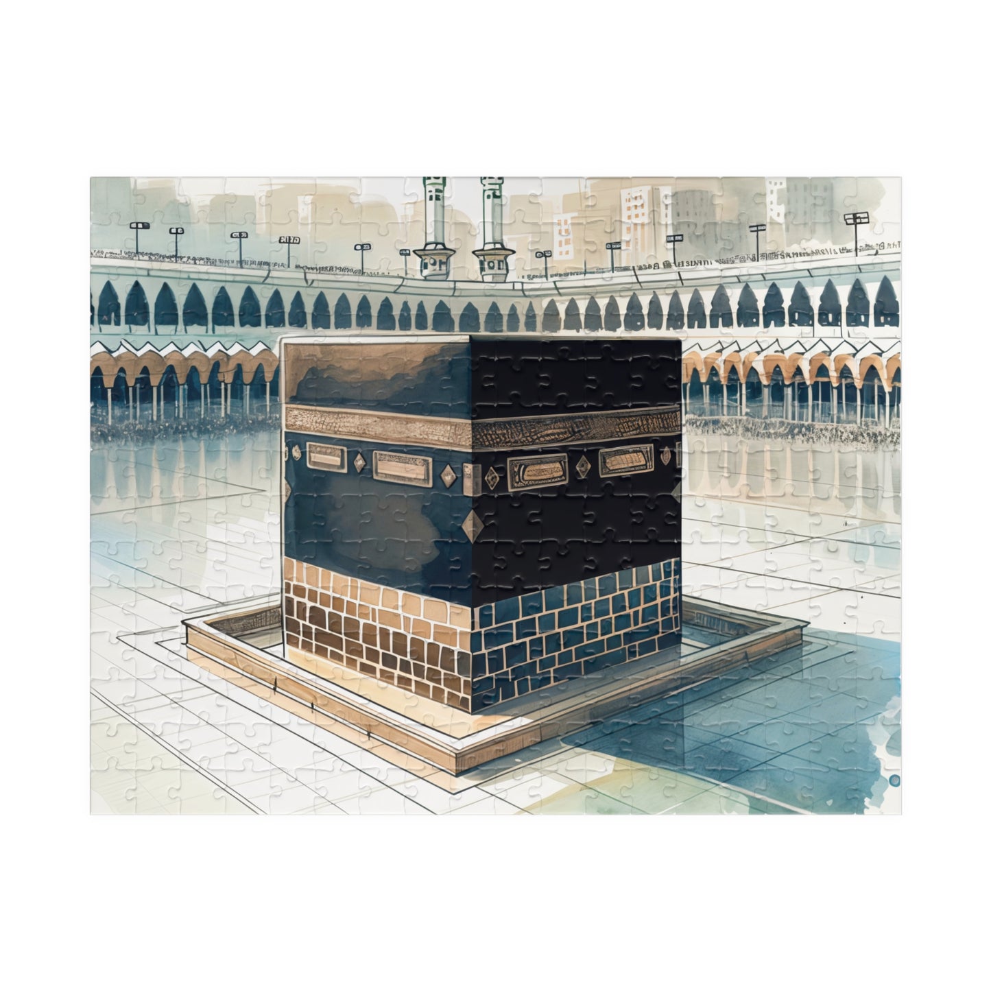 Islamic Puzzle with Kabah Illustration 252 Pieces 