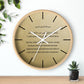 Islamic Wall Clock with Surah al-'Asr - Islamic Home Decor