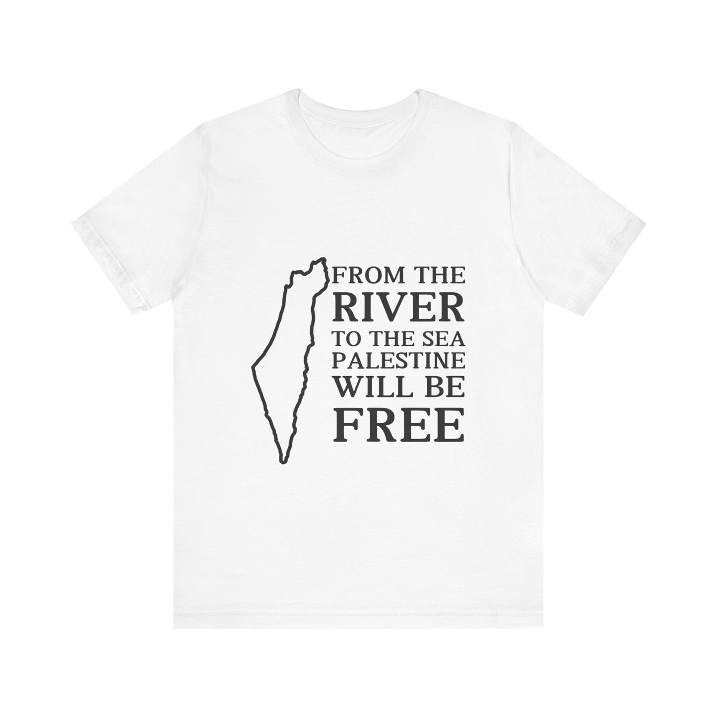 Free Palestine T-shirt - Unisex Jersey Short Sleeve Tee