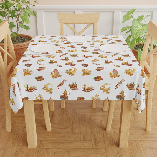 Ramadan Tablecloth - Islamic Cozy Design - Festive Iftar & Suhur Decor