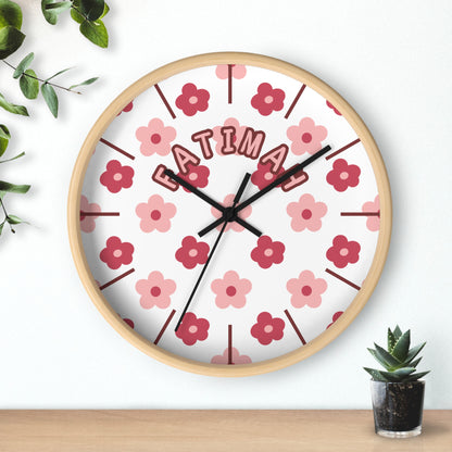 Custom Islamic Wall Clock for Kids - Personalized Name - Muslim Home Decor