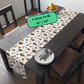 Ramadan Date-Themed Table Runner - Islamic Cozy Design - Festive Iftar & Suhur Decor