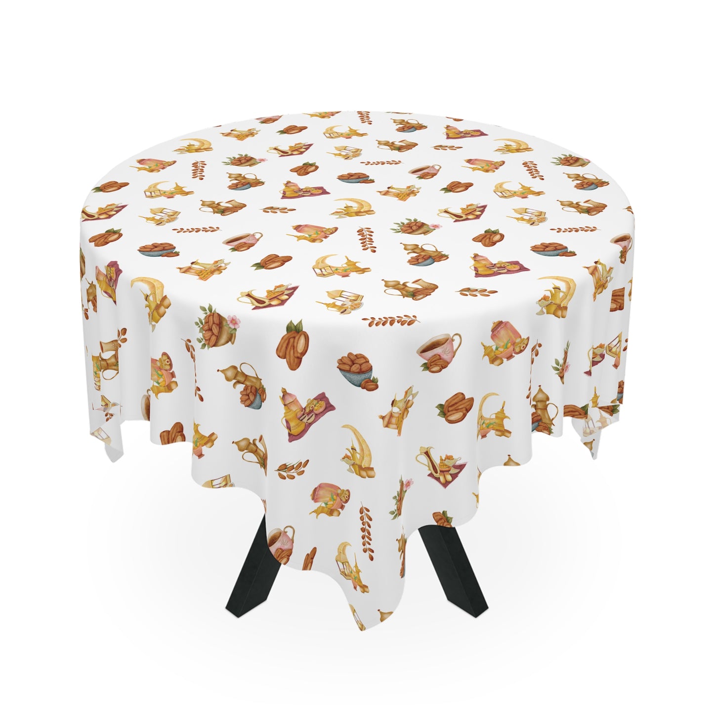 Ramadan Tablecloth - Islamic Cozy Design - Festive Iftar & Suhur Decor