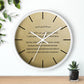 Islamic Wall Clock with Surah al-'Asr - Islamic Home Decor