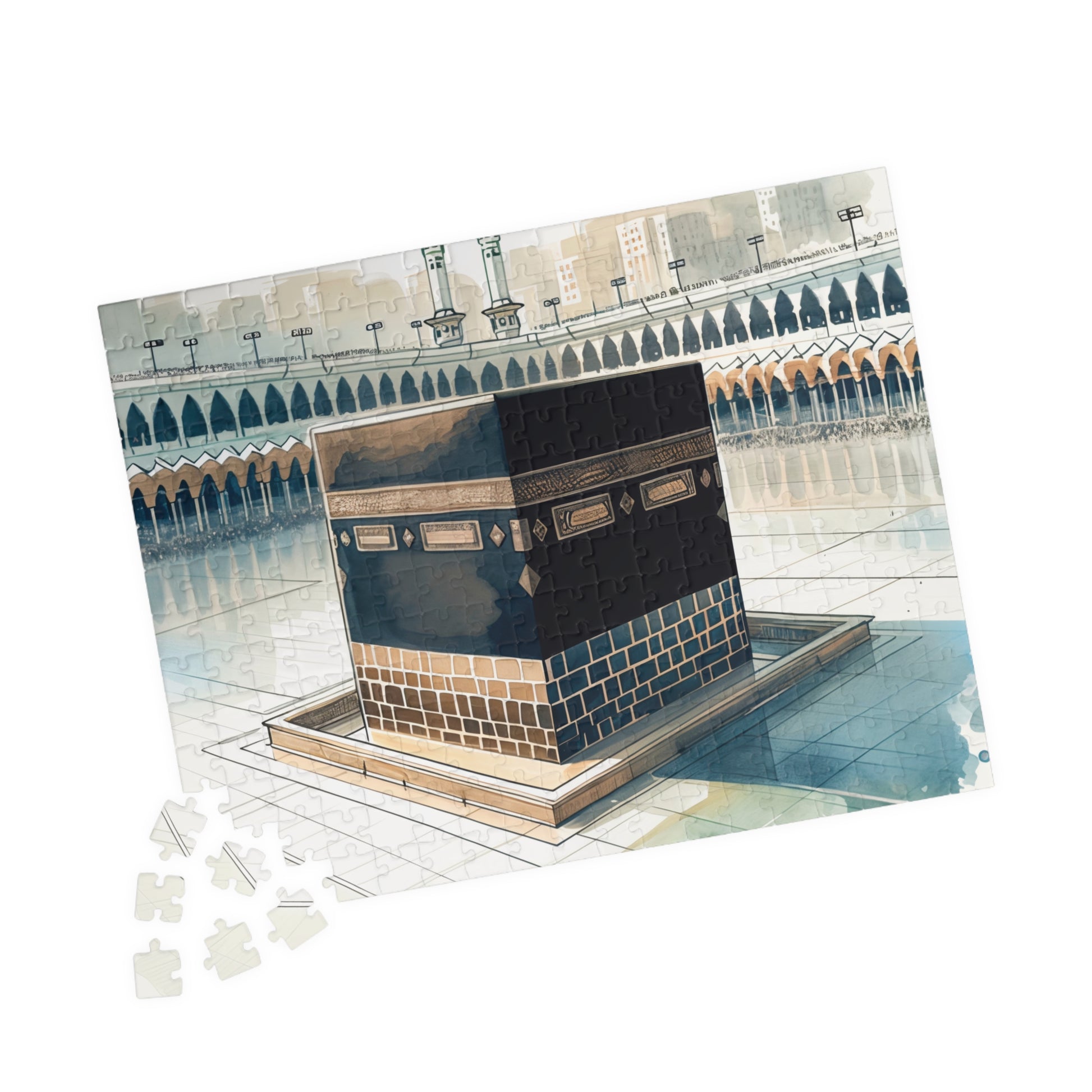 Islamic Puzzle with Kabah Illustration 252 Pieces 