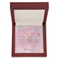 Personalized Baby Feet Heart Necklace – Sterling Silver with Rose Gold & Platinum - A Treasured Gift for New Moms & Aqeeqah