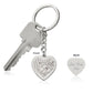Personalized Map Keychain – Mark Your Special Day – First Meeting, Nikah, or Waleemah