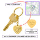 Personalized Map Keychain – Mark Your Special Day – First Meeting, Nikah, or Waleemah